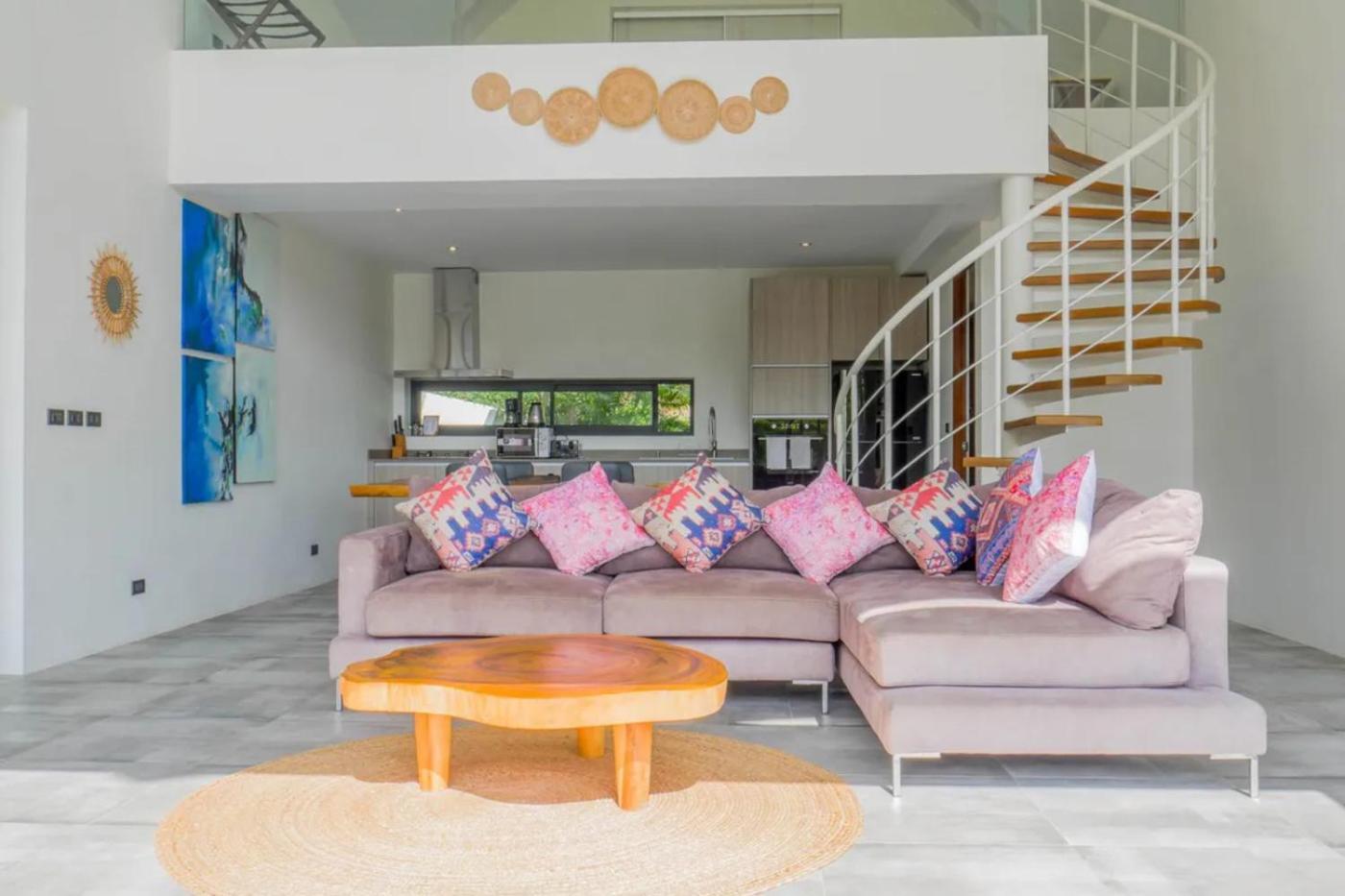 Phra Chan Villa 2Br - Infinity Pool & Sea View チャウエン エクステリア 写真