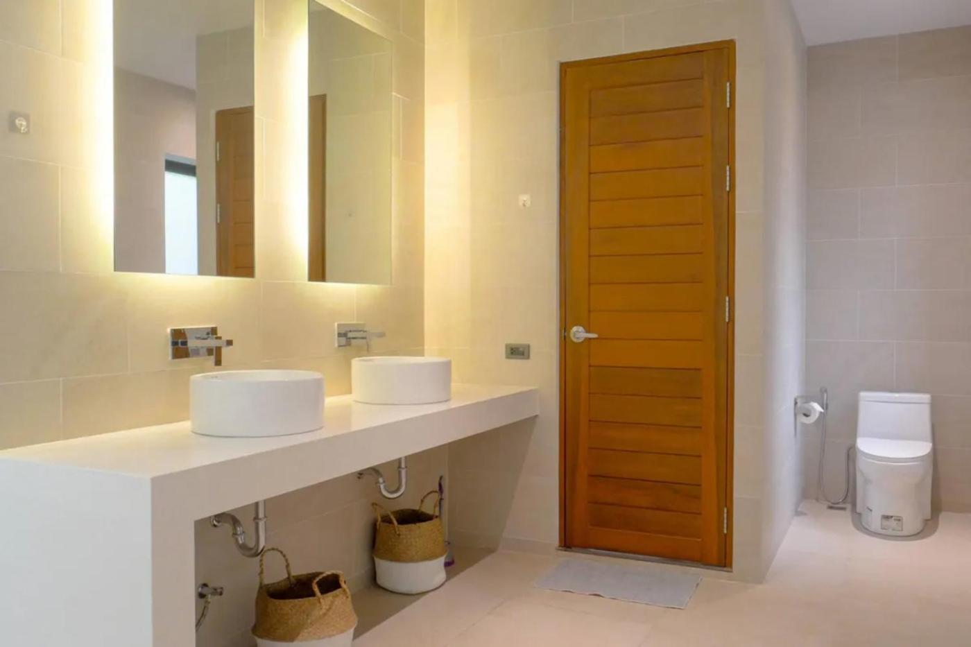 Phra Chan Villa 2Br - Infinity Pool & Sea View チャウエン エクステリア 写真